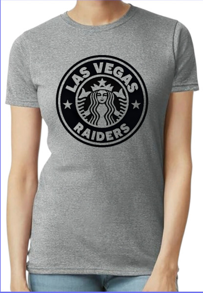 Las Vegas Raiders "Coffee Design" Women's T-Shirt