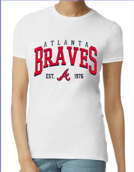 Atlanta Braves Women's Est 1976 T-Shirt