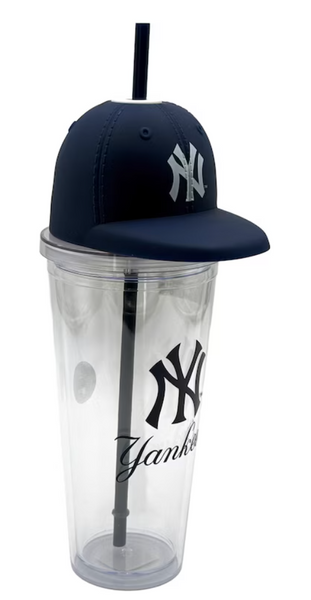New York Yankees Mascot Lid 24oz Sipper