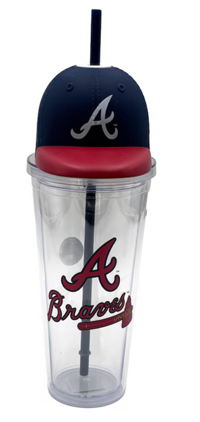Atlanta Braves Mascot Lid 24oz Sipper