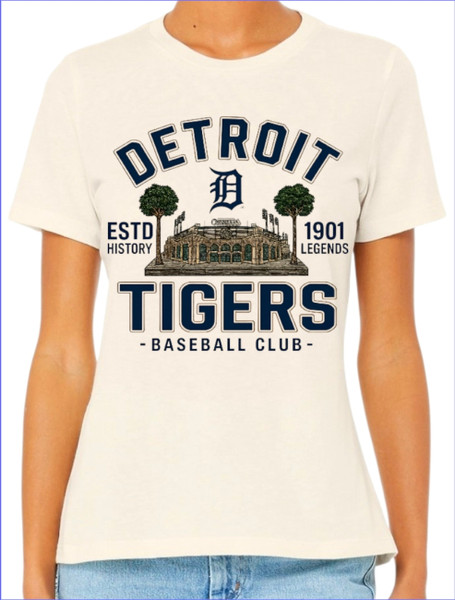 Detroit Tigers Estd. Women's T-Shirt