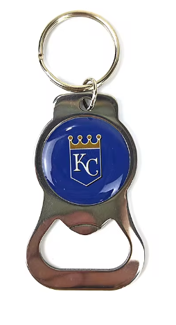 Kansas City Royals Bottle Opener Key Chain - Metal Finish