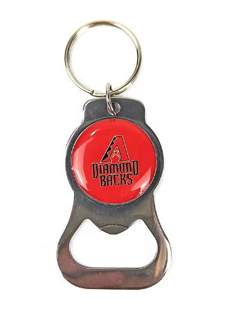 Arizona Diamondbacks Bottle Opener Key Chain - Metal Finish
