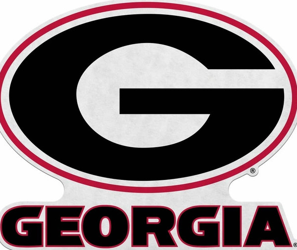 Georgia Bulldogs 18" Logo Pennant Soft Felt