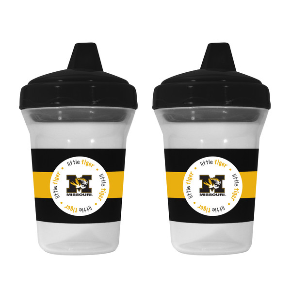 Missouri Tigers Toddler & Baby Sippy Cup 2-Pack