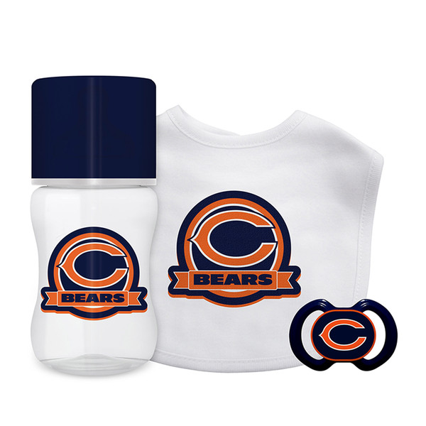 Chicago Bears Toddler/Baby 3-Piece Gift Set