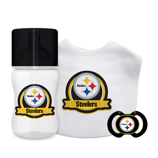 Pittsburgh Steelers Toddler/Baby 3-Piece Gift Set