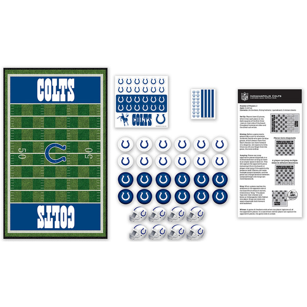 Indianapolis Colts Checkers Board Game