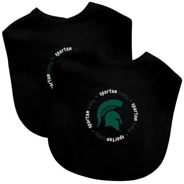 Michigan State Spartans Baby Bibs 2-Pack