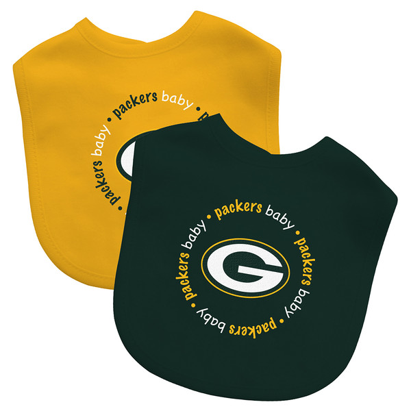 Green Bay Packers Baby Bibs 2-Pack