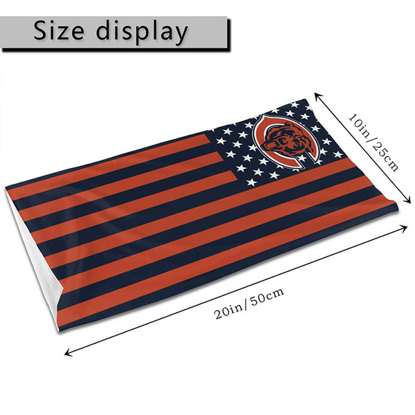 Chicago Bears Scarf 20" x 10"