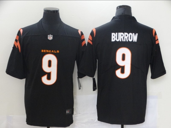 Cincinnati Bengals Joe Burrow Stitched NFL Jersey