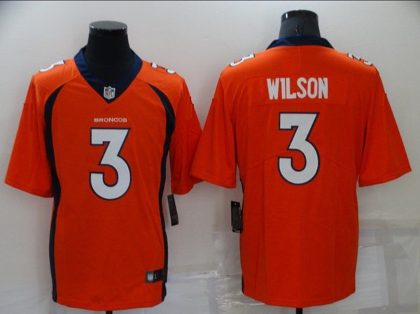 Denver Broncos Russel Wilson #3 Stitched NFL Jersey