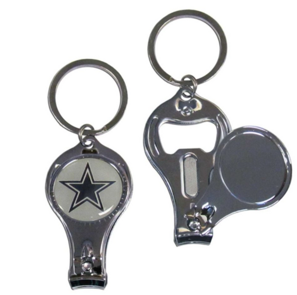 Dallas Cowboys Nail Care/Bottle Opener Key Chain
