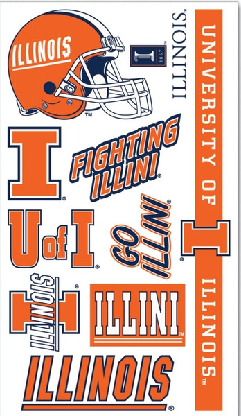 Illinois Fighting Illini Tattoos