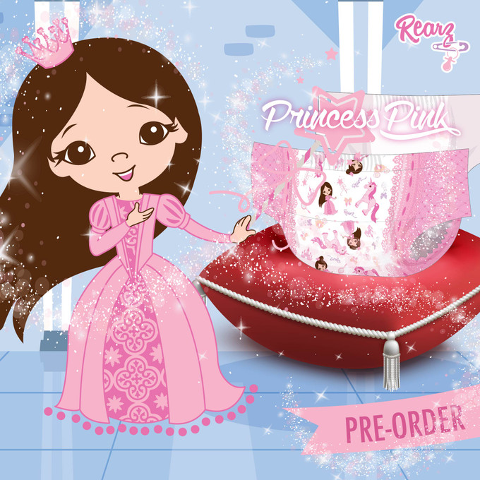 Introducing The All-New Princess Pink Diaper! Introducing The All-New Princess Pink Diaper!