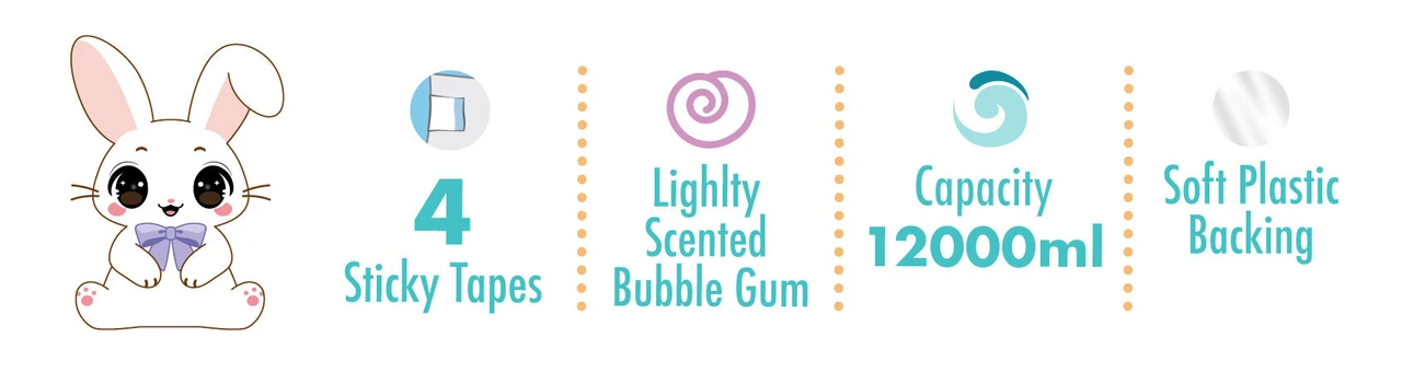 Bunnyboo diaper features