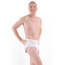 White Adult Training Pants