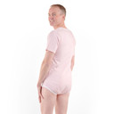 Pink Unisex  Bodysuit