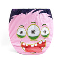 Cuddle Monster pocket diaper, back-view.