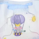 Stretchy hook and loop tabs on Daydreamer Adult Diaper.