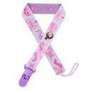 Princess Pink Pacifier Clip
