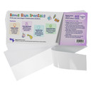 Printable Panel Stickers with clear finish.