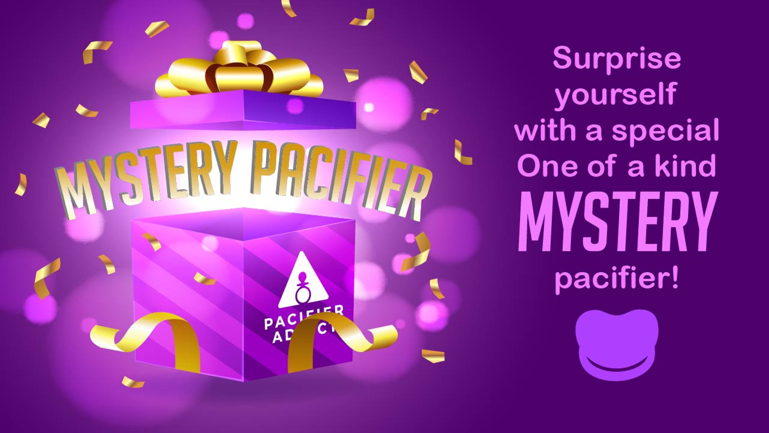 Mystery Pacifiers Pacifier Addict