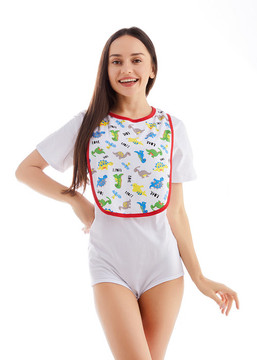 Dinosaur Adult Bib Dinosaur Adult Bib