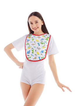 Dinosaur Adult Bib Dinosaur Adult Bib