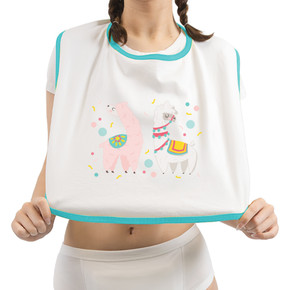 Alpaca Adult Bib