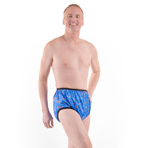 Waterproof Silence Pant - Blue Stars Waterproof Silence Pant - Blue Stars