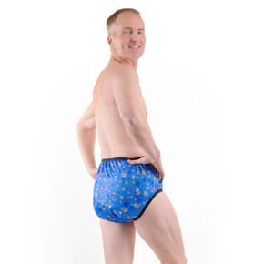 Waterproof Silence Pant - Blue Stars Waterproof Silence Pant - Blue Stars