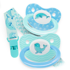 Dolphin Pacifier Set Dolphin Pacifier Set