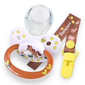 Barnyard Size 8 Horseplay Pacifier Barnyard Size 8 Horseplay Pacifier
