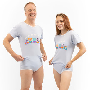 Critter Caboose Adult Bodysuit Critter Caboose Adult Bodysuit