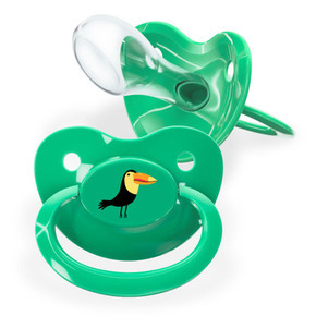 Fixx Adult Pacifier - Toucan Fixx Adult Pacifier - Toucan