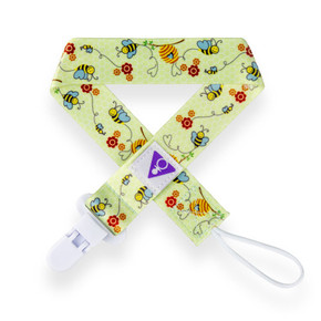Adult Pacifier Clip - Bees Adult Pacifier Clip - Bees