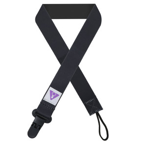 Black Pacifier Clip.