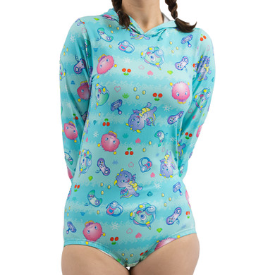 Lil' Monsters Hooded Adult Bodysuit