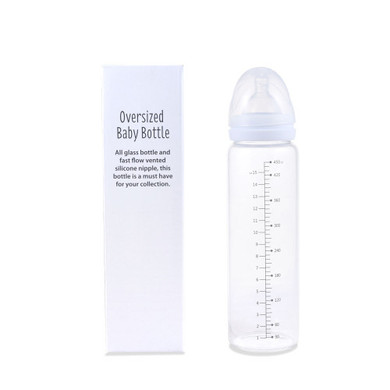 Vintage White Adult Sized Bottle