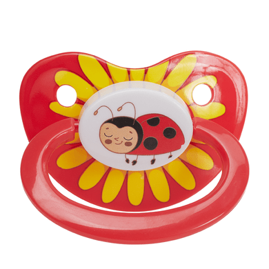 Ladybug Pacifier Set