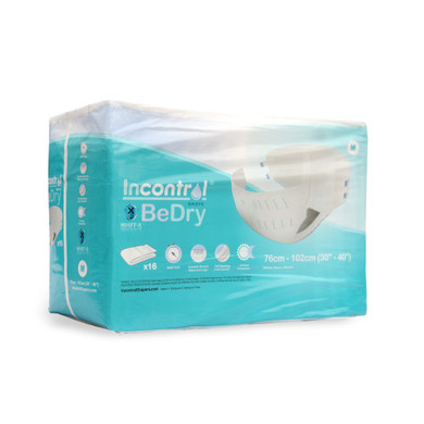 Bag of BeDry Premium Briefs.