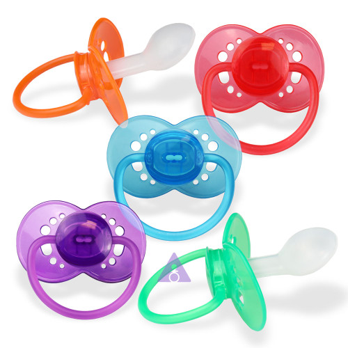 Transparent Adult Size 7 Silicone Classic Pacifier