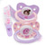 Princess Pink 2 Pacifier Set