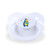 White Fixx Adult Pacifier - Rhythm Bear