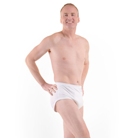 White Adult Training Pants