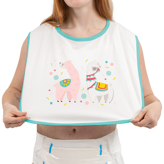 Alpaca Adult Bib