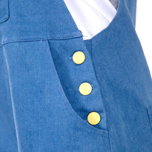Denim Shortall Outfit