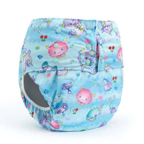 Adult Pocket Diaper - Lil Monsters